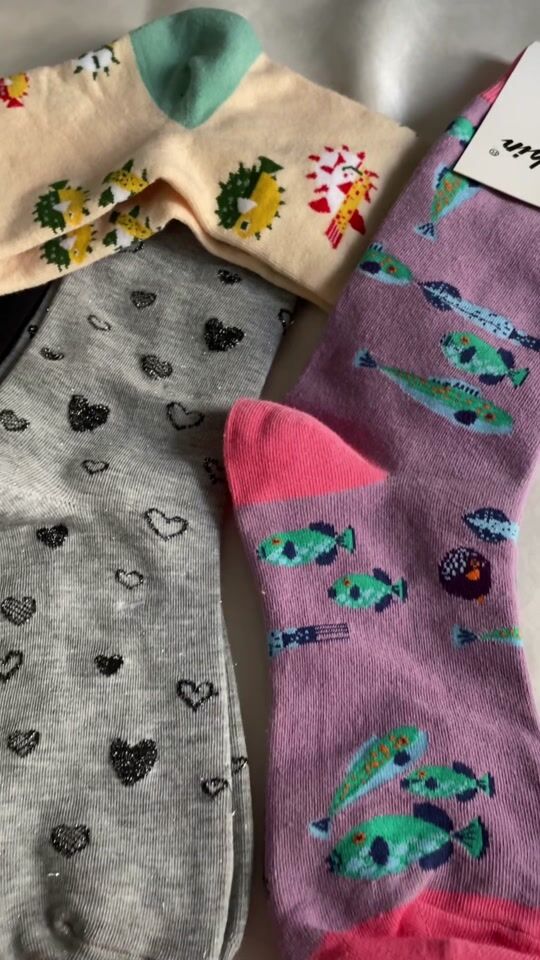 One gift I asked for this year is funky socks