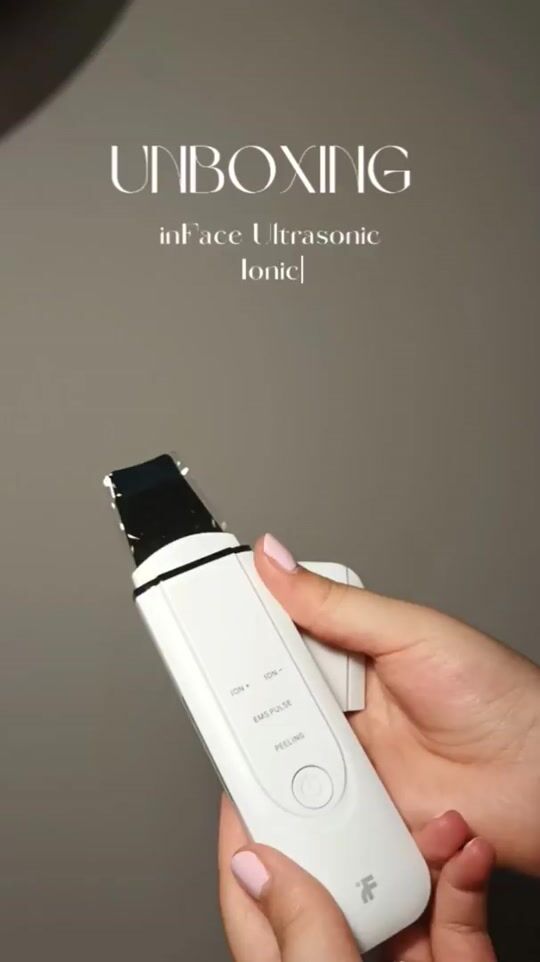 ♡UNBOXING: inFace Ultrasonic Ionic Facial Care Device♡