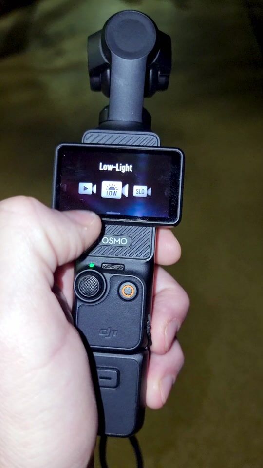 Imagini de noapte cu DJI Osmo Pocket 3