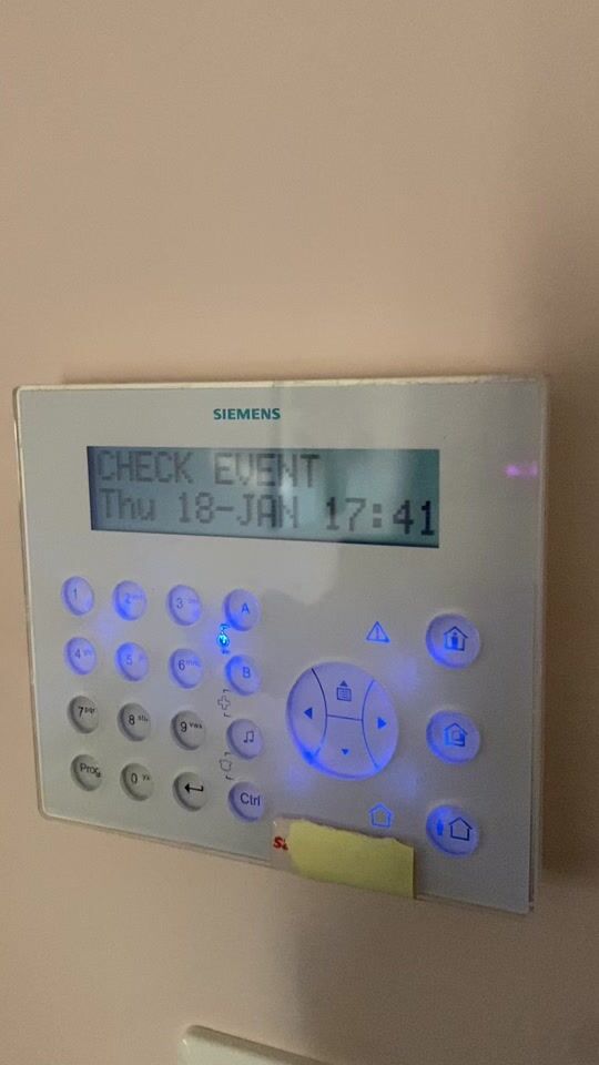 Alarm screen for a lifetime!?