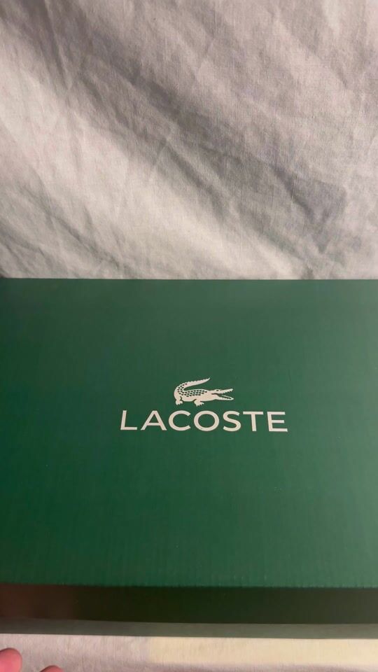 Unboxing Lacoste Sneakers