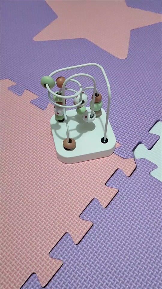 Joc de puzzle din lemn Kids Concept Mini Edvin pentru 12+ luni