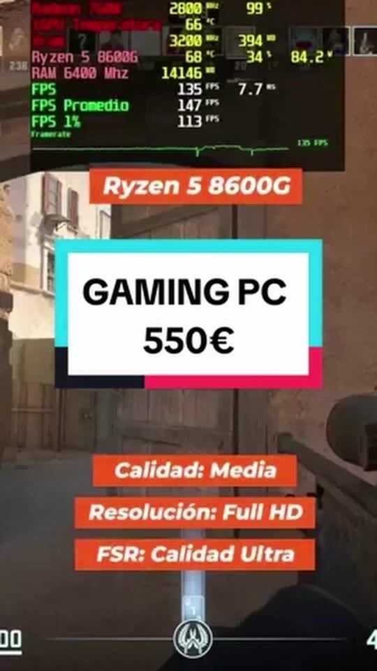 Gaming pc στα 550€!