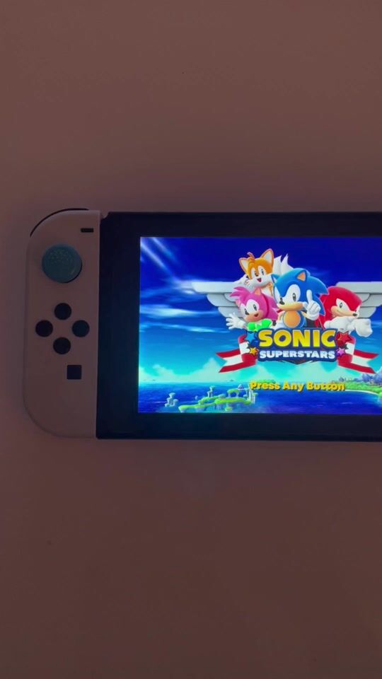 Sonic Superstars Switch - German: Sonic Superstars Schalter