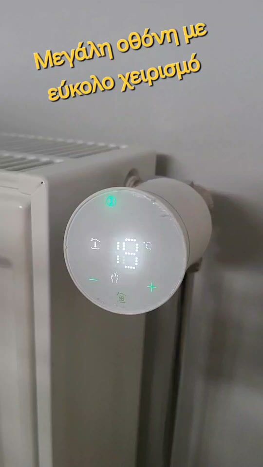 Αξιολόγηση για Moes ZTRV-BY-100 Ηλεκτρονική Θερμοστατική Κεφαλή με Wi-Fi για Σώμα Καλοριφέρ