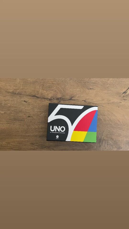 Επιτραπέζιο παιχνίδι Uno Premium 50 χρόνια