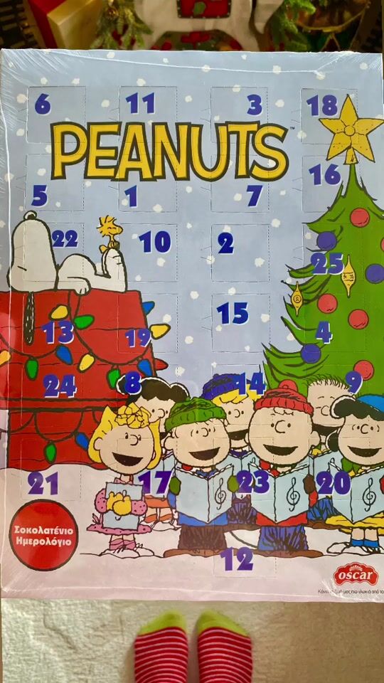 Peanuts Advent calendar ✨