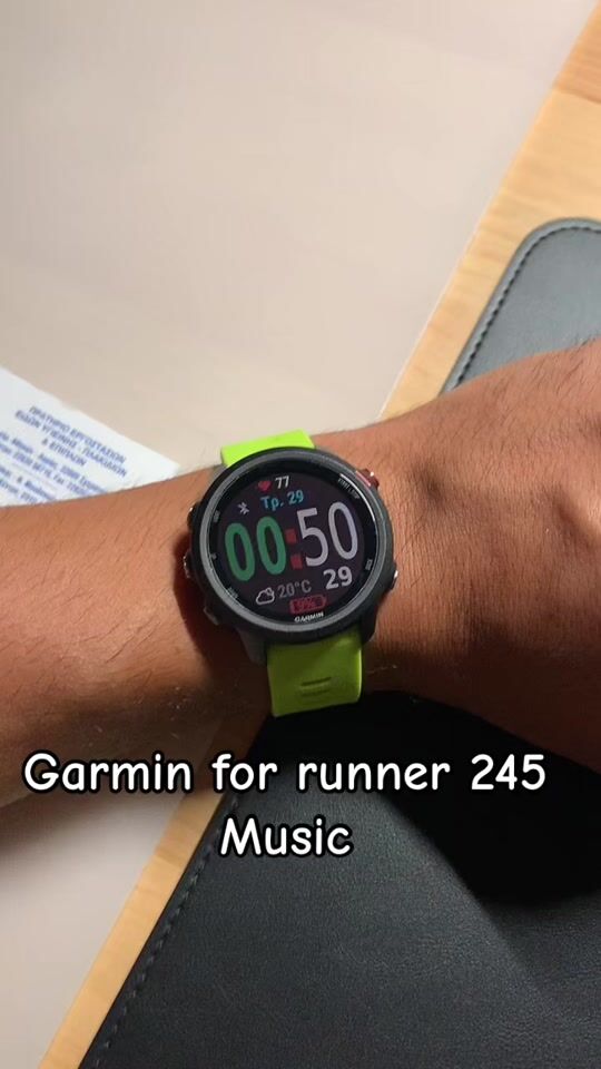 Prezentare ceas Garmin Forerunner 245 Music