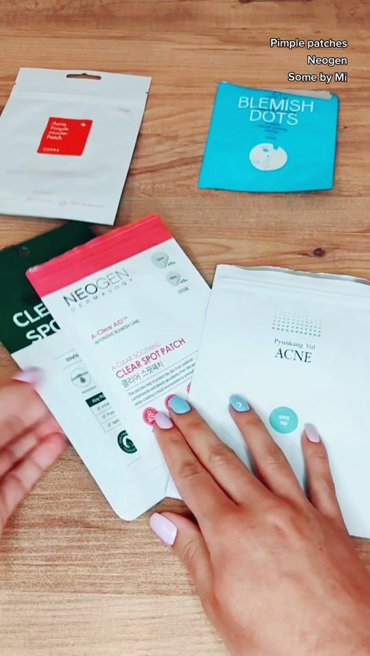 Mini review of pimple patches Some by Mi and Neogen