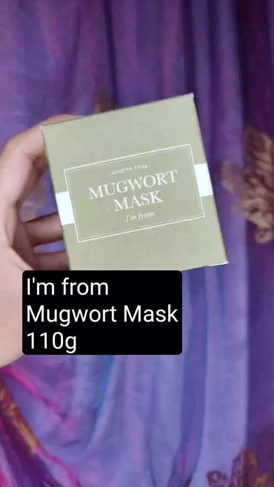 Mini review I'm from mugwort mask