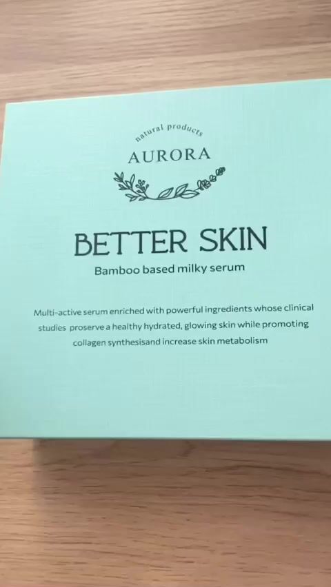 Aurora Better Skin Serum ✨ Auspacken
