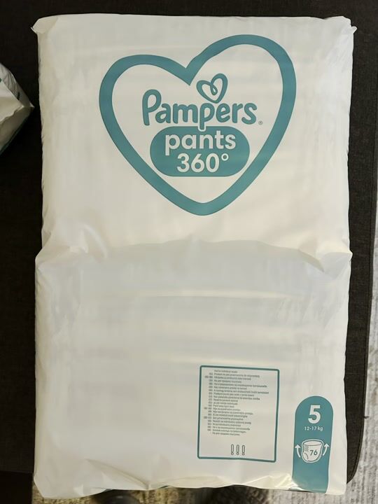 Pampers pants diapers with the easiest opening!