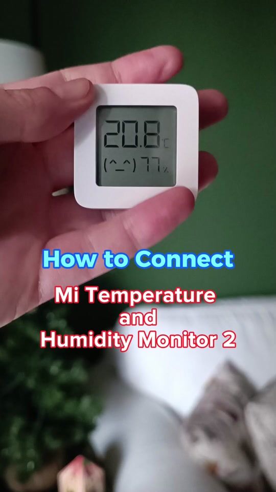 Μάθε σε 20" πώς να συνδέσεις το Mi Temperature and Humidity Monitor 2