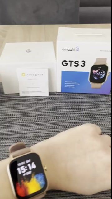 Amazfit GTS 3 Aluminium 43mm Αδιάβροχο Smartwatch με Amazfit GTS 3 Aluminium 43mm Αδιάβροχο Smartwatch με