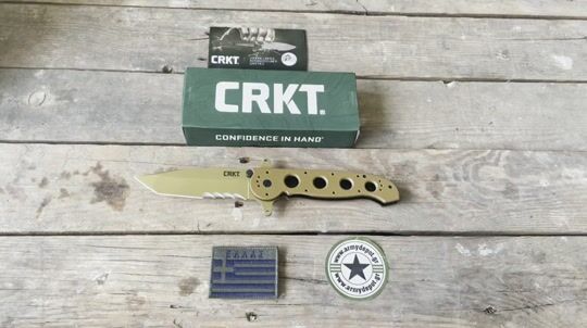 CRKT M16-14DSFG SPECIAL FORCES DESERT TANTO Folding Knife