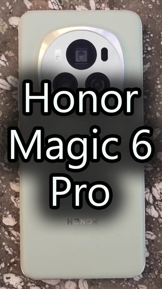 The Honor Magic 6 Pro is the best mobile on the market!