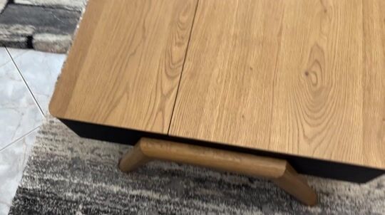 Coffee Table with Waiter without Corners
