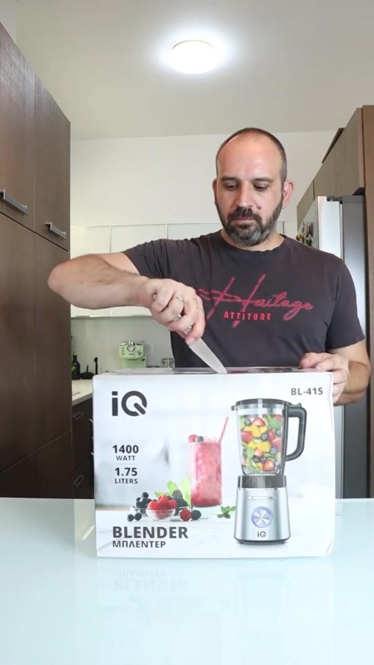 Unboxing: IQ BL-415 Μπλέντερ για Smoothies