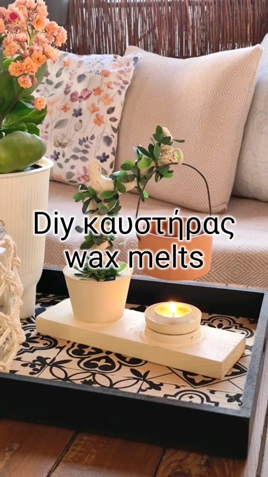 Make a burner - diffuser for wax melts!