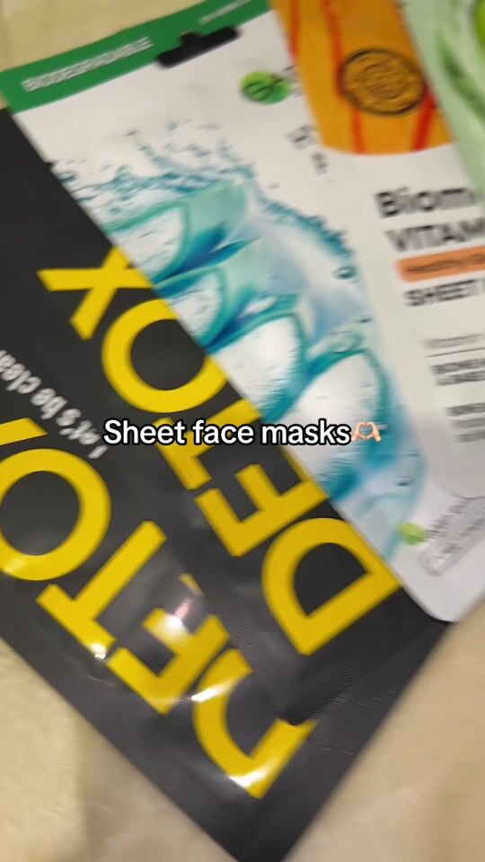 always love a good sheet mask