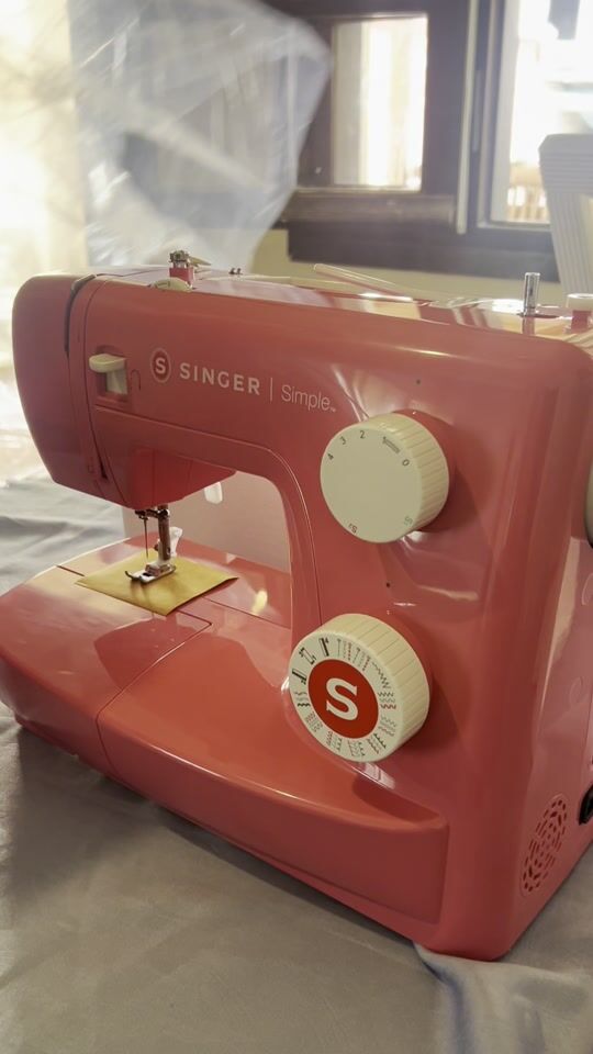 Unboxing my mother's new sewing machine! (Or Barbie's)