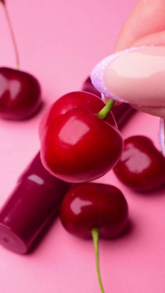 Cherry kiss lip balm 🍒 