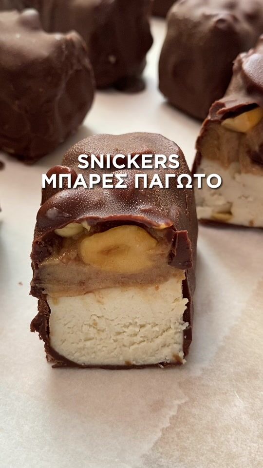 Snickers ice cream bars