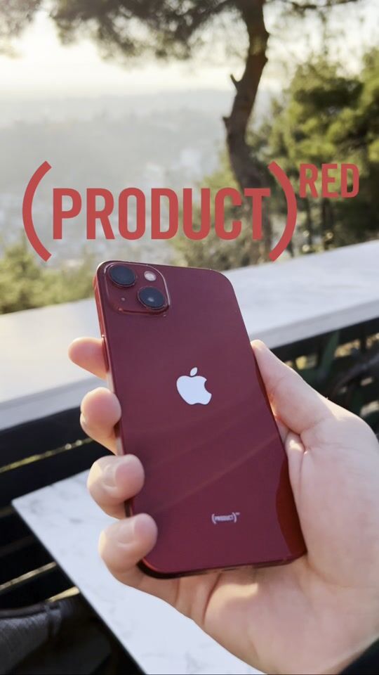 The red iPhone 13!