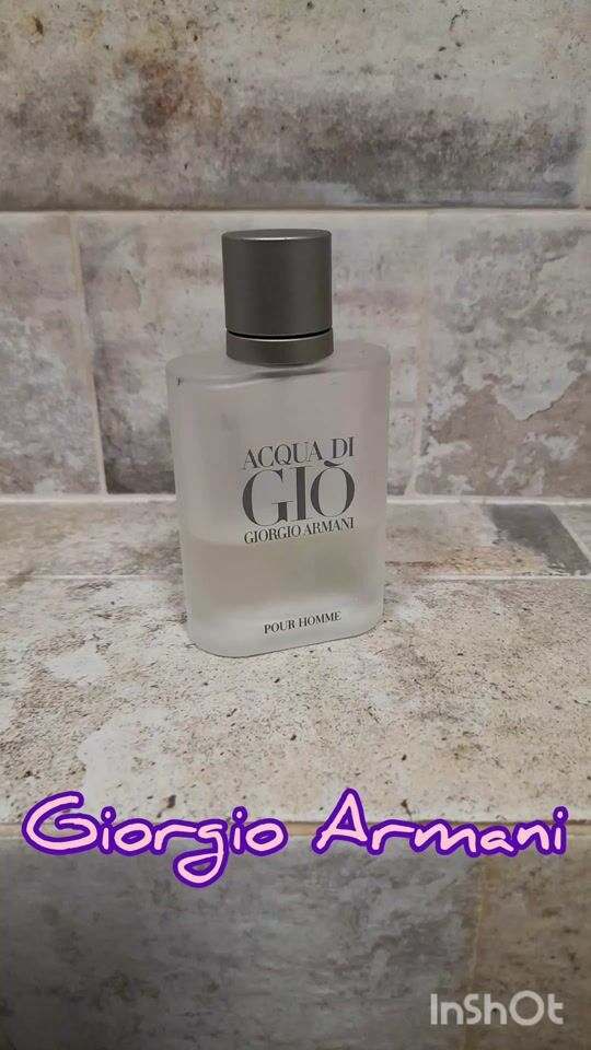 Giorgio Armani Acqua di Gio! Superb fragrance!