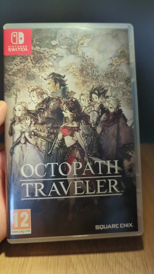 Octopath Traveler! Πως είναι το κουτί και η κασέτα;