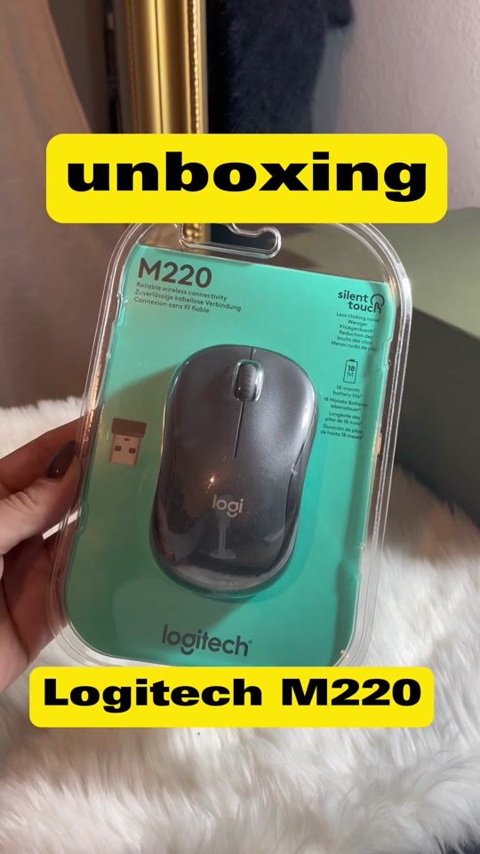 Το καλύτερο αθόρυβο ποντίκι - Unboxing: Logitech M220 Wireless Mouse