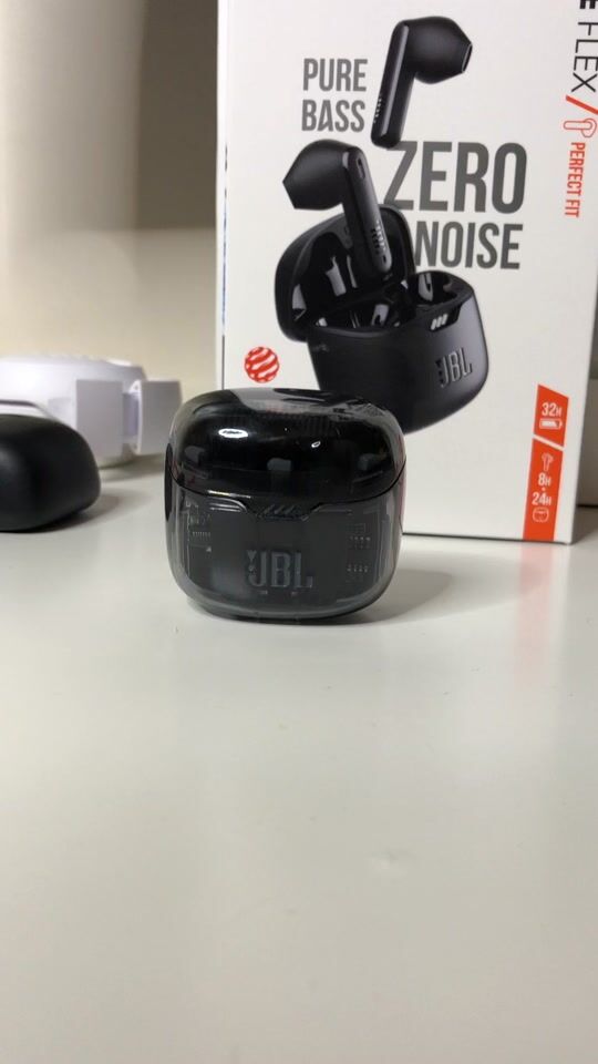 Review for JBL Tune Flex TWS Earbud Bluetooth Handsfree Headphones with Sweat Resistance and Charging Case Ghost Black