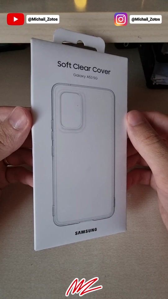 Unboxing: Samsung Soft Clear Cover Case für Galaxy A53