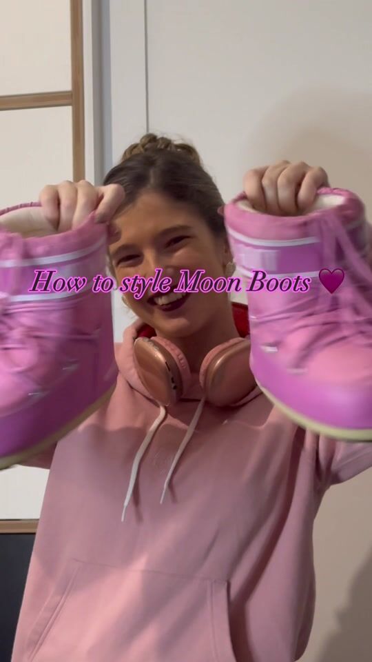 How to style Moon Boots 🎀