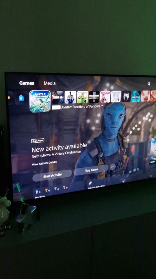 Avatar: Frontiers Of Pandora PS5 Spiel \ Samsung Smart TV 55" 4K