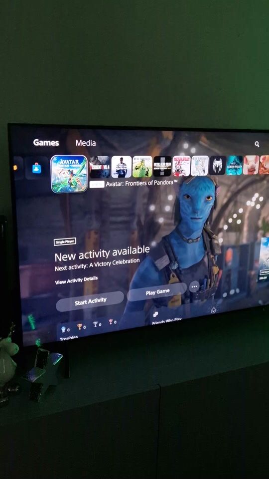 Avatar: Frontiers Of Pandora PS5 Game \ Samsung Smart TV 55" 4K