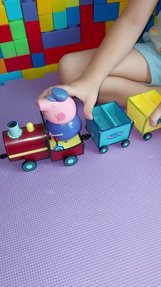 Grandpa's Piggy Train