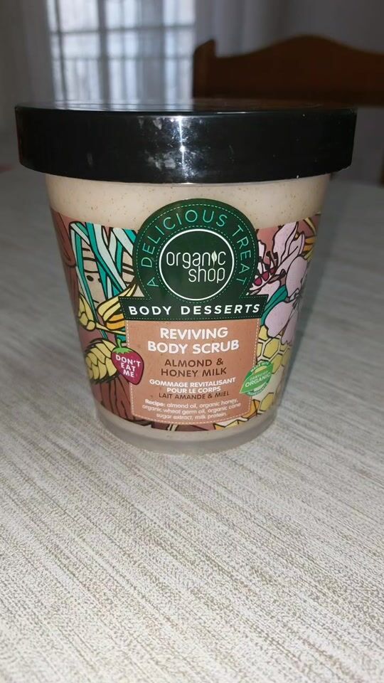 Body Scrub in Large Packaging with Perfect Scent!