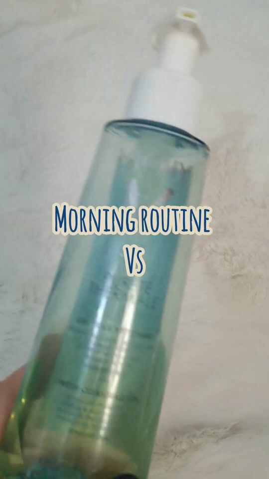 morning routine vs night routine 