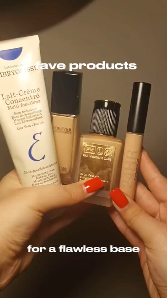 Favorite products for flawless base