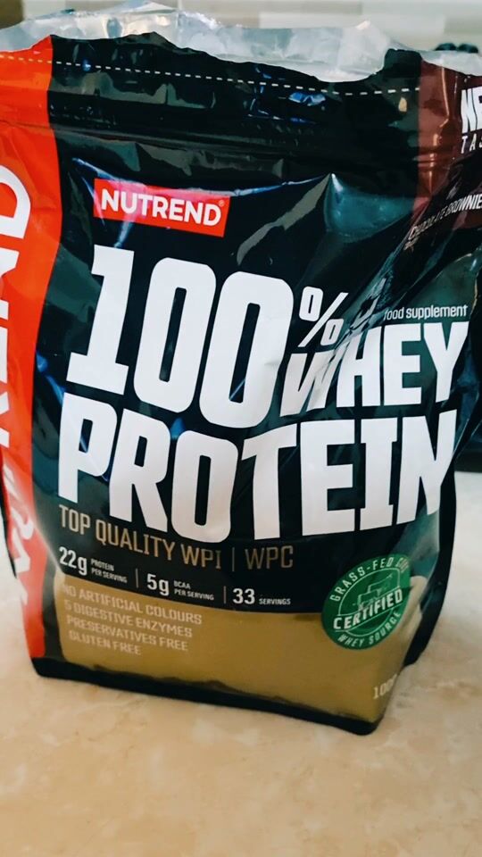 Recenzie pentru Nutrend 100% Proteina din Lapte Whey Fără Gluten cu Arome de Cookies & Cream 1kg