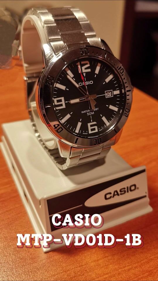 Ρολόι για κάθε μέρα με την εγγύηση της Casio!