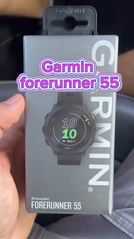 Gehst du laufen? Dann ist die Garmin Forerunner 55 die beste Wahl! ⌚️