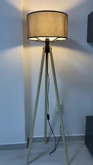Modern Floor Lamp Gray