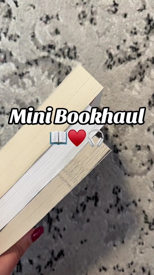 NEW BOOKS is my therapy 📖♥️🎧🥰
