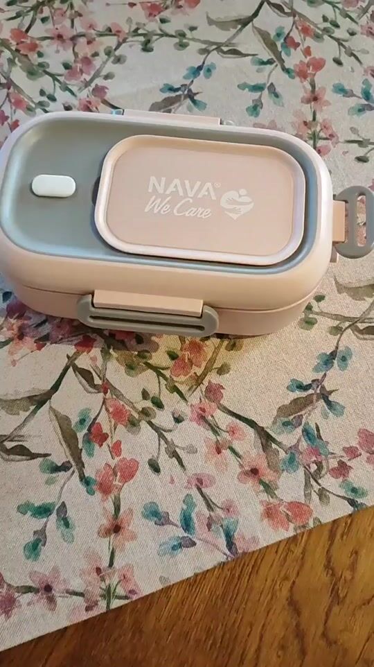 Nava Pink Stainless Steel Food Container 800ml