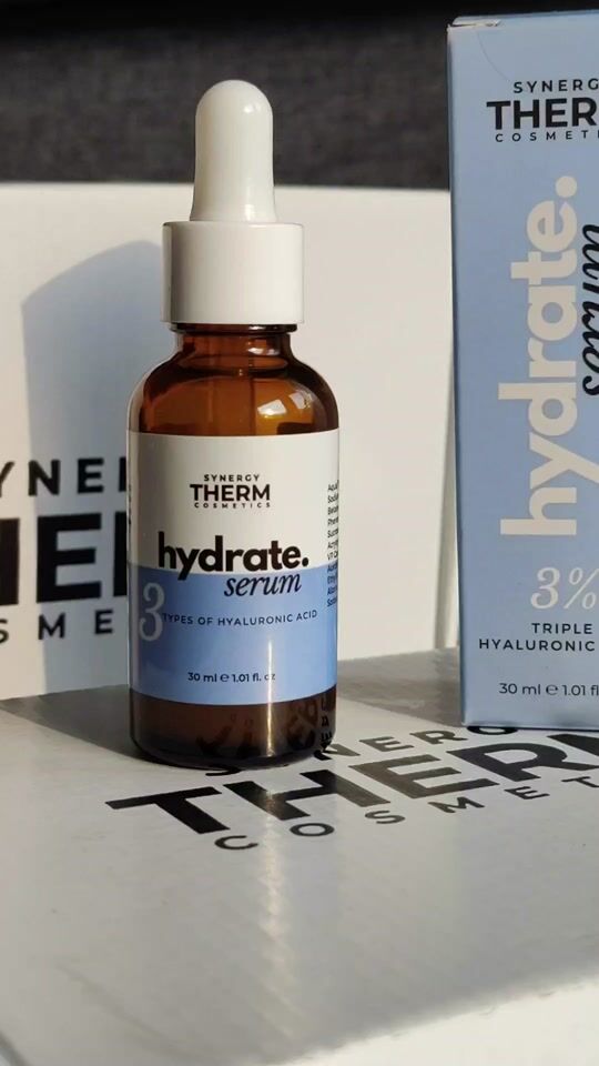 Synergy Therm Ενυδατικό Serum Προσώπου με Υαλουρονικό Οξύ 30ml