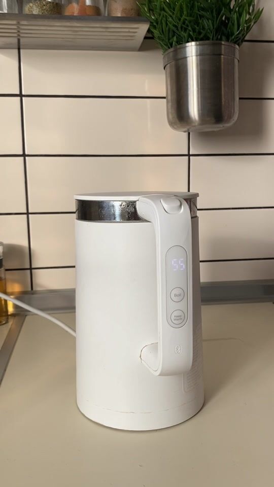 Xiaomi Mi Smart Wasserkocher Pro Elektrischer Wasserkocher 1,5 l 1800 W Weiß