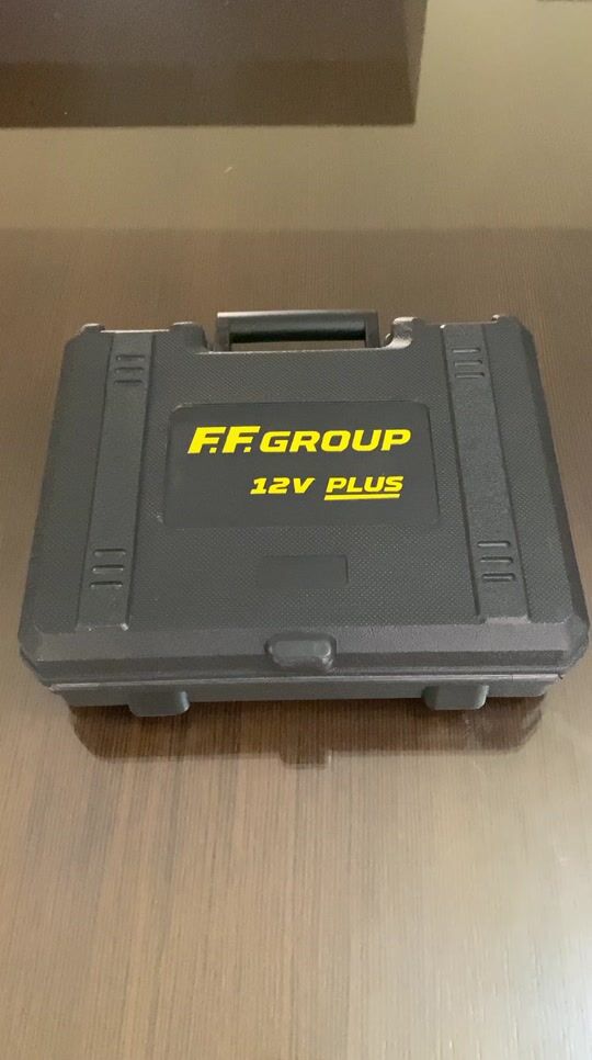 F.F. Group CHD 12V Plus Κρουστικό Δραπανοκατσάβιδο Μπαταρίας 12V 2x2Ah