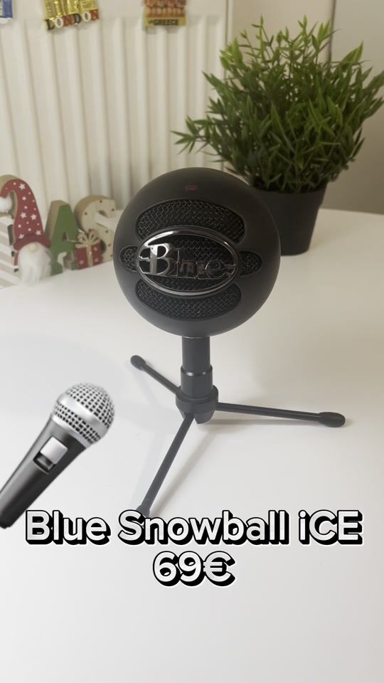 Microfonul 'snowball'!
